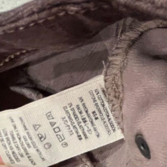 Free People Crushed Velvet Pants Size 28 – Mauve - Picture 6 of 14